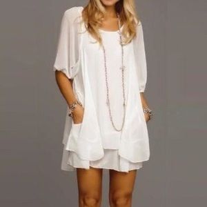 White Lucy Love Dress